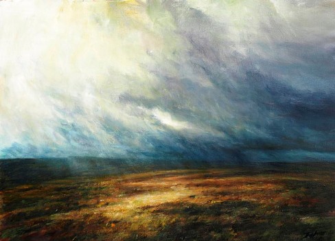 Dusk on Blakey Moor